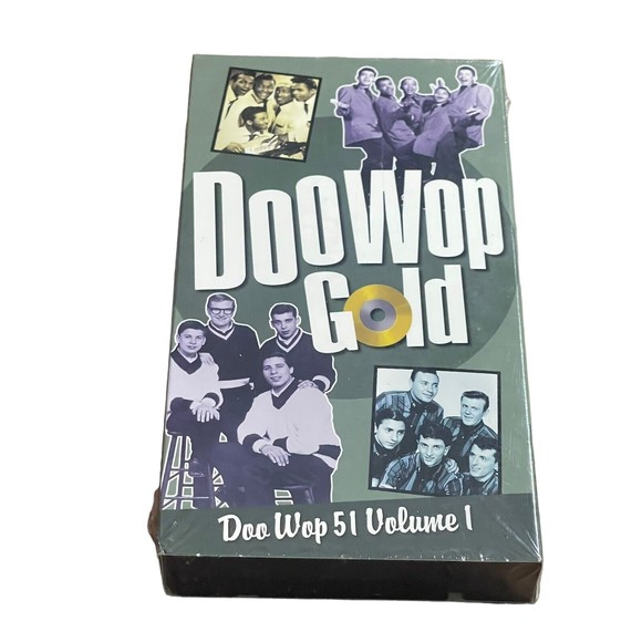 Time Life Doo Wop Gold VHS Tapes Doo Wop 51 Volume 1  Volume 2 New Sealed Lot - Picture 2 of 5